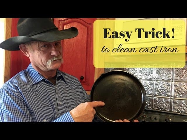 How to Clean a Cast Iron Skillet