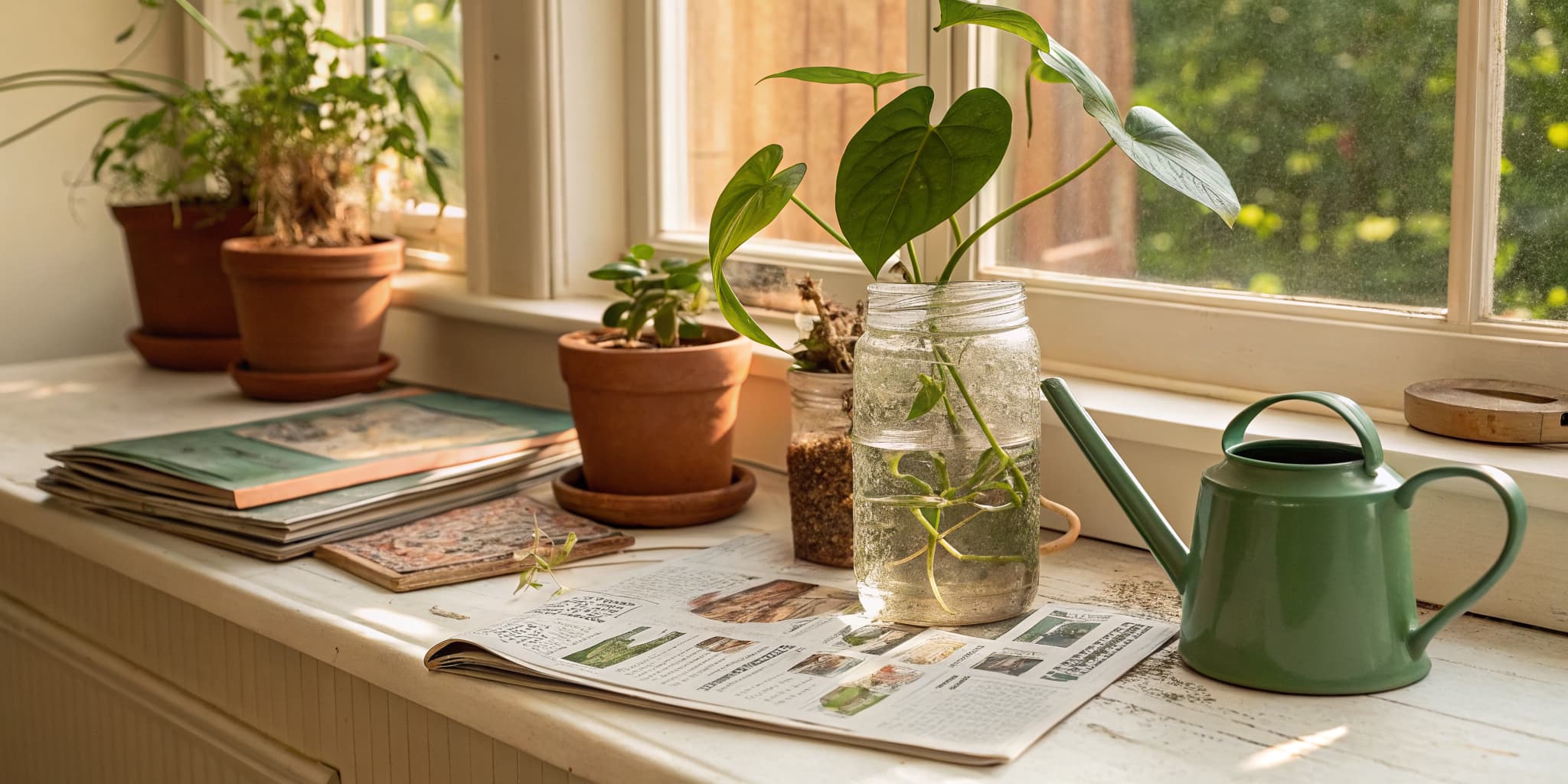 Houseplant propagation