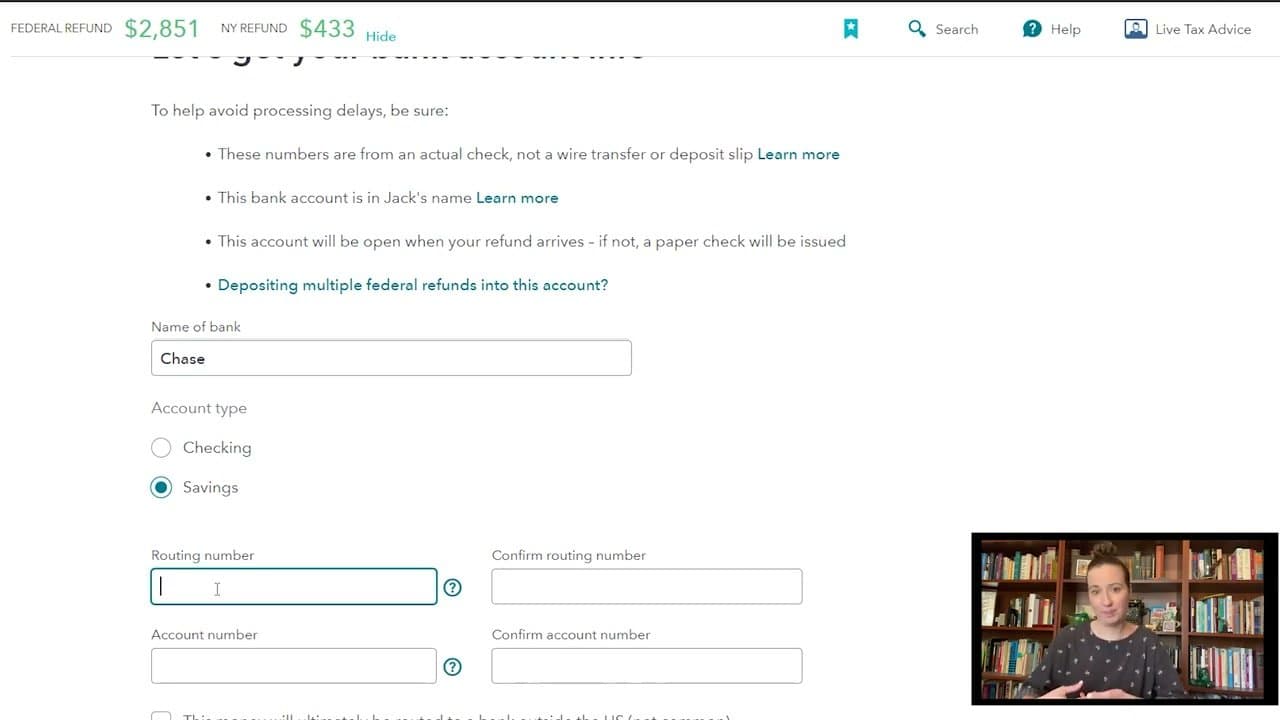 The finished result: How to File Your Taxes Online with TurboTax (Beginner Guide)